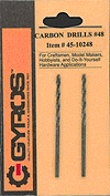Carbon Drill Bits -- #48