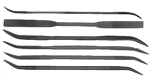 Riffler Set -- 6-Piece Set, Single & Double Cut
