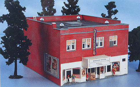 Movie Theater -- 7-3/16 x 9-3/16 x 4-13/16" 18 x 23 x 12cm