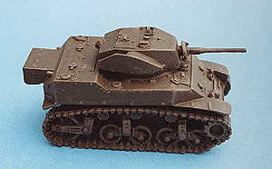 Military - US & Allies WWII - "Stuart" Light Tanks (Resin Kits) -- M5A1 - Late Production w/Lengthened Turret