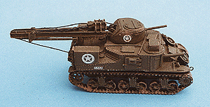 Military - US & Allies WWII - Armored Vehicles (Resin Kit) -- M31 Armored Recovery Vehicle on Lee Chassis w/Riveted Hull