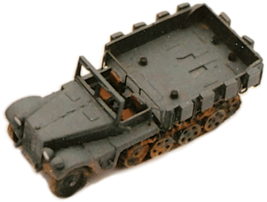 SdKfz 10/5 Half-Track Sides Up - Kit