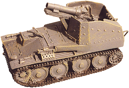 Military - Germany WWII - Grille (Cricket) Self-Propelled Gun (Resin Kits) -- Pz38(t) Chassis - Type M w/Rear-Mount 150mm Cannon