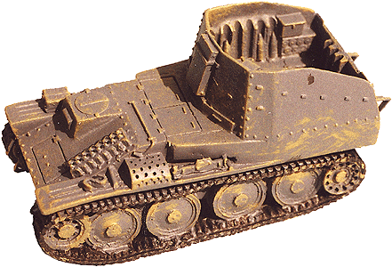 Military - Germany WWII - Armored Vehicles (Resin Kits) -- Type M Munitions Transport for Grille (Cricket) on Pz38(t) Chassis