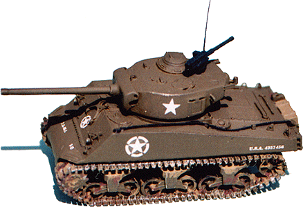 Military - US & Allies WWII - Sherman M4A3(76)W Medium Tanks (Kits) -- Mid-production w/Large Hatch, 47" Glacis & Late Turret w/76mm Gun