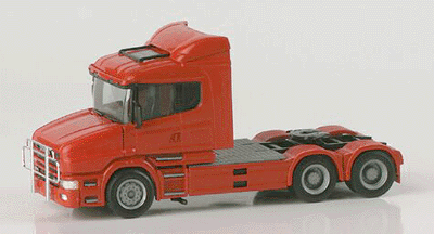 European Trucks - Tractor Only - Scania -- Hauber 3-Axle Conventional w/Roof Airdam