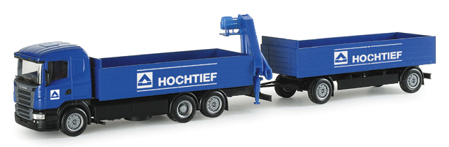 European Trucks - Scania R Truck/Trailer -- "W. Hoist Hochtief"