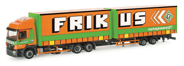 European Trucks -- Mercedes Benz Actros L Truck/Trailer (Frikus)