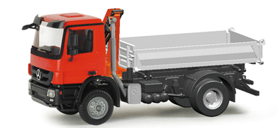 European Truck -- Mercedes Benz Actros All-Wheel Dump Truck