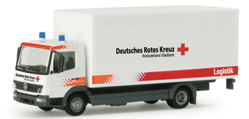 European Truck -- Mercedes Benz Atego Straight Truck (Red Cross)