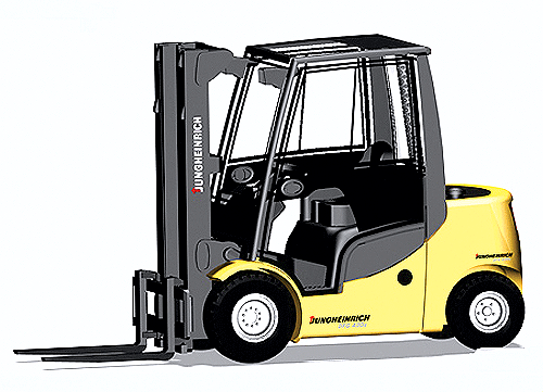 Construction Equipment -- Forklift Jungheinrich 430S