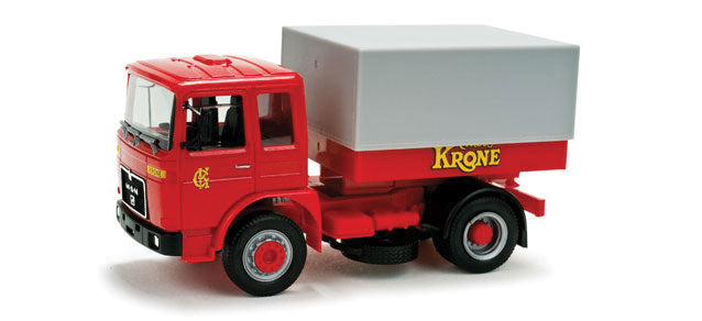 MAN F8 Tractor Only - Assembled -- Circus Krone (red, gray)