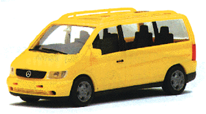 Mercedes V-Class Yellow, White