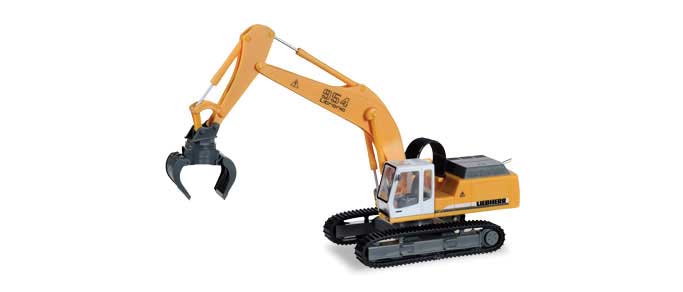 Liebherr Crawler - Assembled -- Includes Sorting Grabs