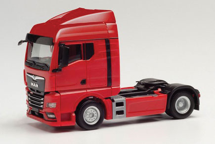 MAN TGX GM Tractor Only - Assembled -- Red