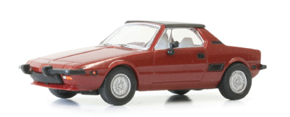European Automobiles - Fiat -- X 1/9 2-Door Sportscar - Metallic Paint