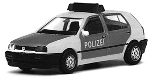 VW Golf Police