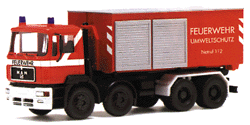 Man F 2000 Roll-Off Container Truck