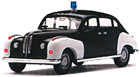 Emergency BMW 502 -- 4-Door Sedan Bavarian Autobahn Police 1950s-60s