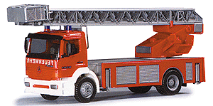 Emergency -- Mercedes Atego DLK 23/12 Rear-Mount Aerial Ladder Truck