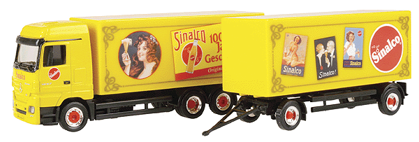Magic Series European Tractor-Trailer -- Mercedes Actros "Sinalco"