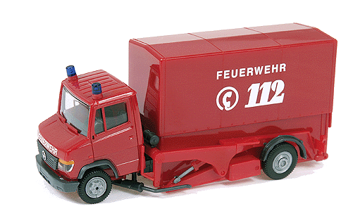 Emergency - Fire Dept. Vehicles - Mercedes Benz -- T2 Vario Lowboy Container Carrier