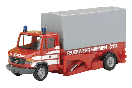 Emergency - Fire Dept. Vehicles - Mercedes Benz -- T2 Vario Roll-On/Off Container Carrier - Feuerwehr Bremen