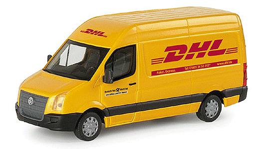 European Vans - Volkswagen Crafter -- D.H.L. (yellow, red)