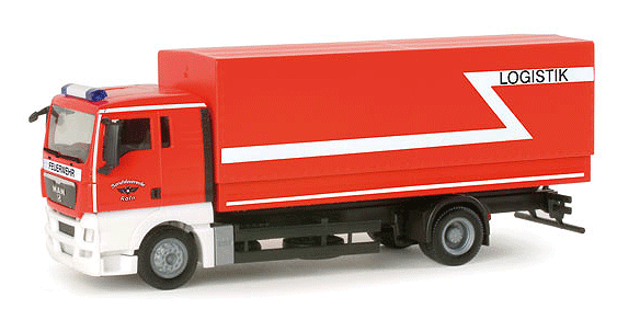 Emergency Fire Dept. Vehicles -- TGX Box Van Cologne Fire Dept.