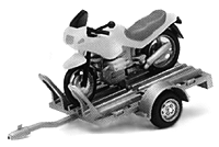 BMW RS 1100 cycle & trlr