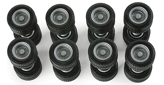 Truck Accessories - Hypoid Axles -- Silver Plastic pkg(8)