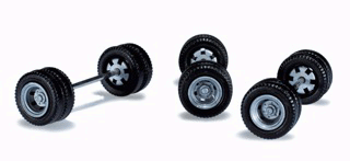 9mm Wheelsets for Goldhofer Trailers -- pkg(21)
