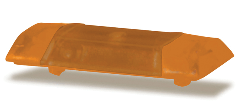 Hella Rooftop Warning Lights -- Yellow pkg(10)