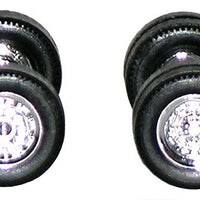 Tractor/Trailer Wheels -- 2 Front, 4 Rear