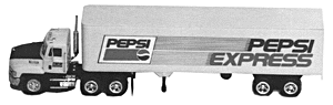 MACK Pepsi Xps w/40' van