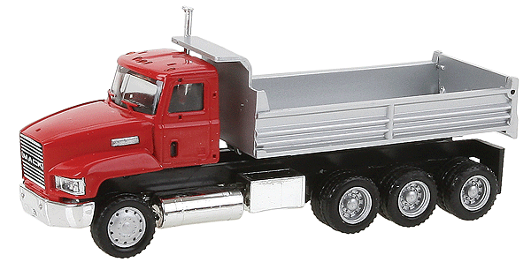 Construction Equipment -- Mack Tri-Drive Dump Truck