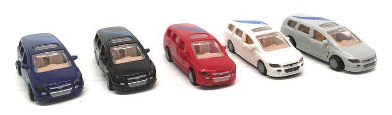 Minivan - Assembled -- Various Colors