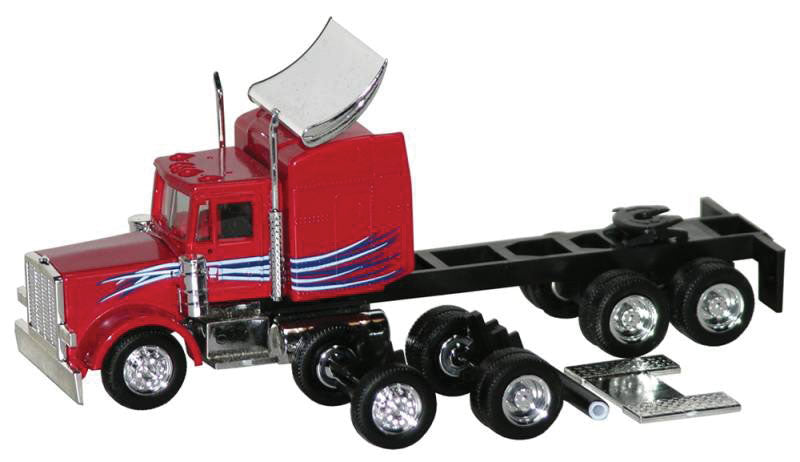 Peterbilt Multi-Use Chassis Tractor Only - Assembled -- Red