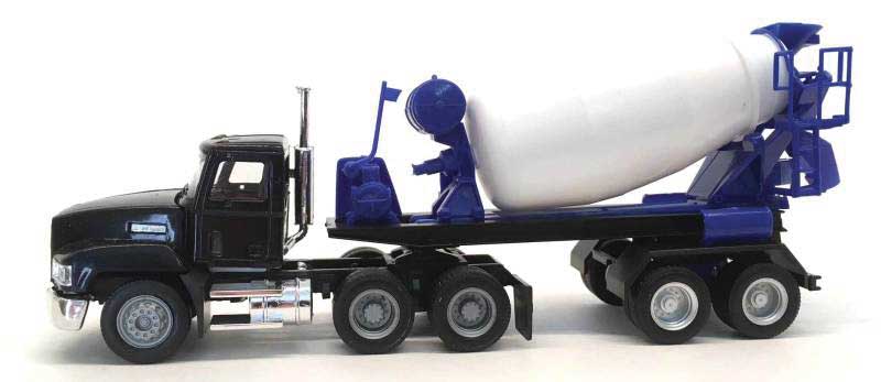 Short Mack Cement Mixer Trailer - Assembled