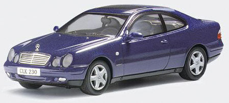 Automobile Metal Mercedes -- Clk (blue)