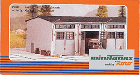 Roco Mini-Tanks - Accessories -- Maintenance Building