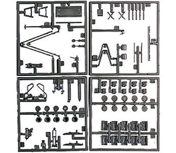 Roco MiniTank Accessories -- Maintenance Set