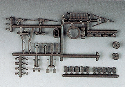 Roco Mini-Tanks Accessories -- For Tanks & Trucks