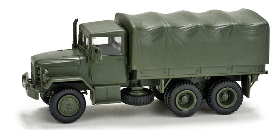 Minitank US/NATO Medium Truck - Kit -- M35 6x6 2.5-Ton Cargo/Personnel Carrier w/Canvas Cover
