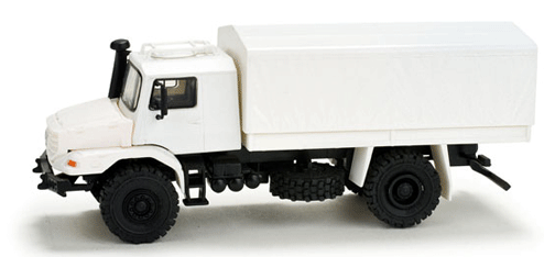 Minitanks Modern United Nations Truck - Kit -- Mercedes Zetros 4x4 (white)