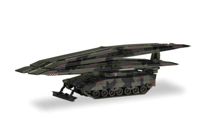 Bridge Laying Tank - Assembled -- Camouflage
