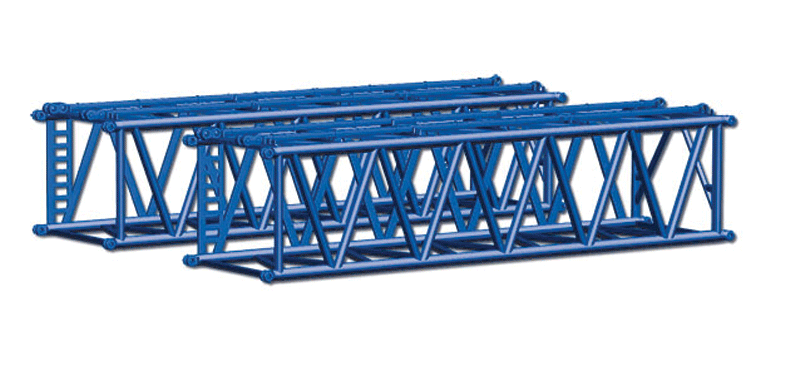 S-Boom Sections for Wasel Crane -- pkg(2)