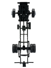 Chassis For Tlf 24/50 -- Black pkg(2)