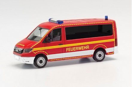 MAN TGE Passenger Van - Assembled -- Fire Department (red, yellow, white, German Lettering)
