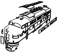 EMD F Unit Body Shell Kit -- Complete Kit - A-Unit